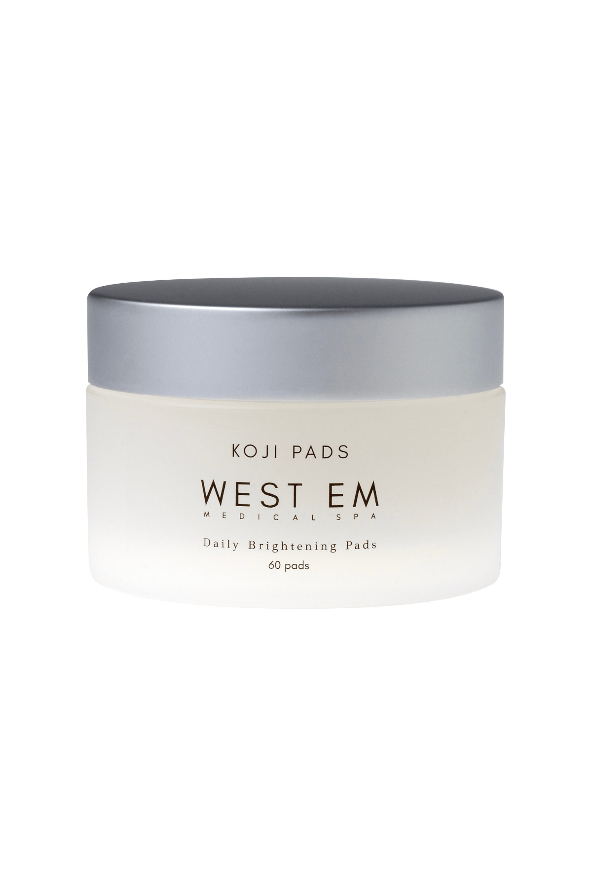 West Em Koji Pads – 60 pads with kojic acid to brighten uneven skin tone, reduce dark spots, and support radiant skin at West Em Medical Spa